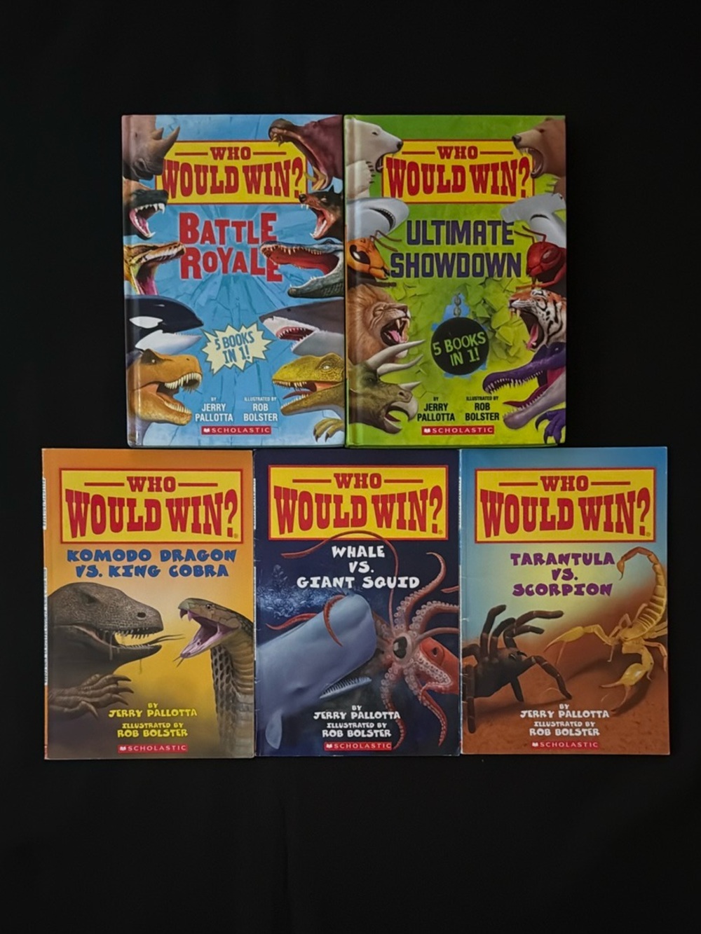 Who Would Win? Book Set - LOT of 5